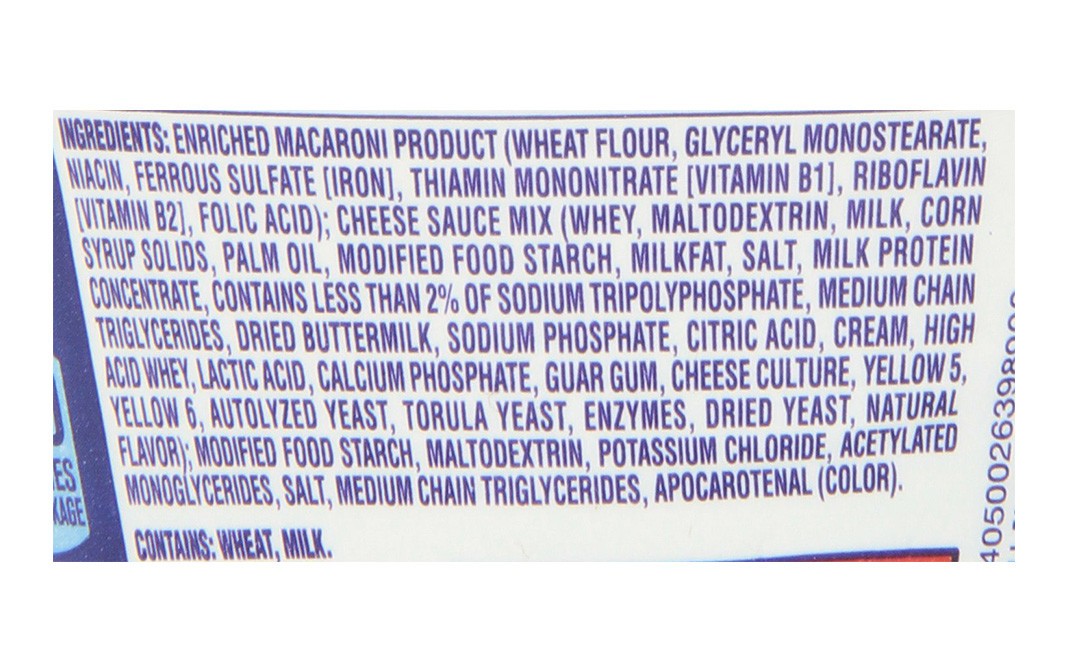 Kraft Macaroni & Cheese Dinner Triple Cheese   Cup  58 grams
